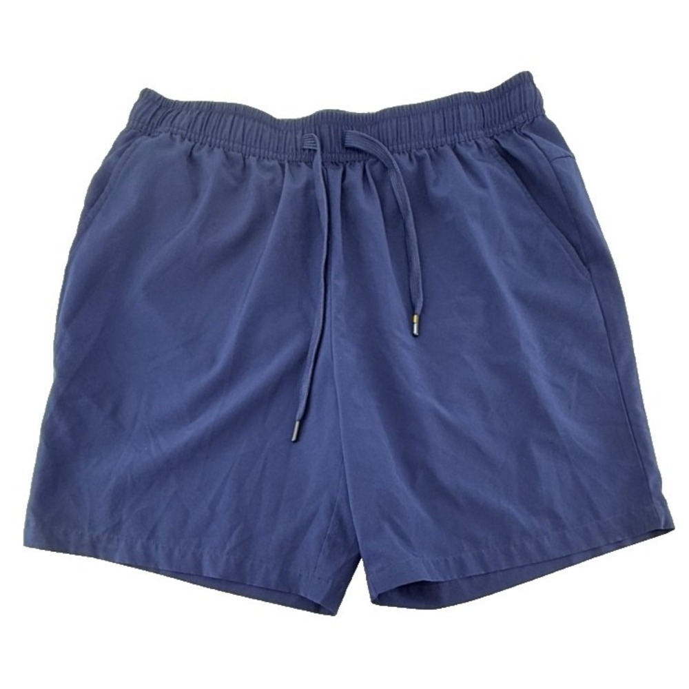 MIER Shorts Mens Large Blue‎ Athletic Hiking Outdoor Stretch Zip Pocket Perform